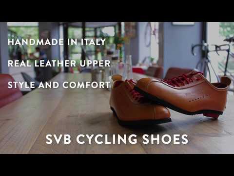 SVB Handmade Competition Shoes - Black - Steel Vintage Bikes