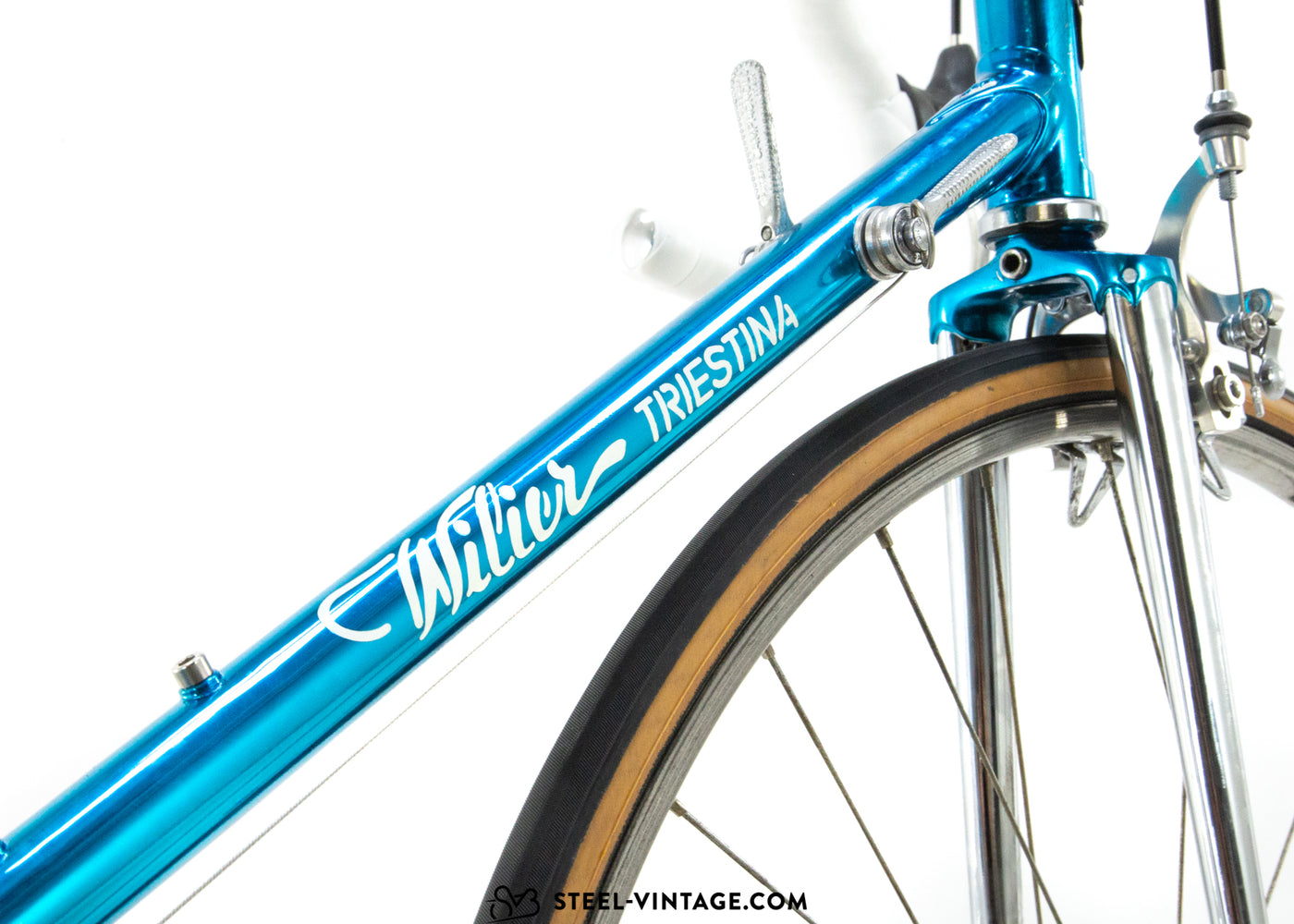 Wilier Triestina Azzurrata Cromovelato Road Bike 1980s