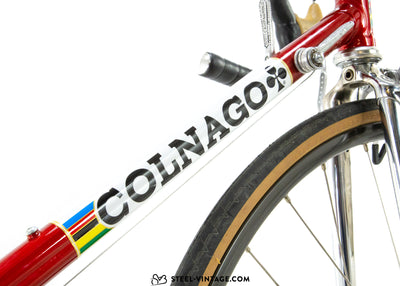 Colnago Nuovo Mexico Saronni 红色公路自行车 1980 年代