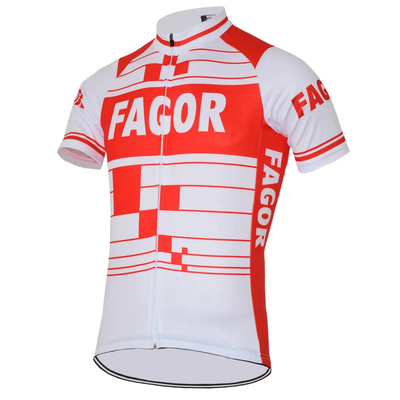 Team Fagor Iconic Retro Style Cycling Jersey