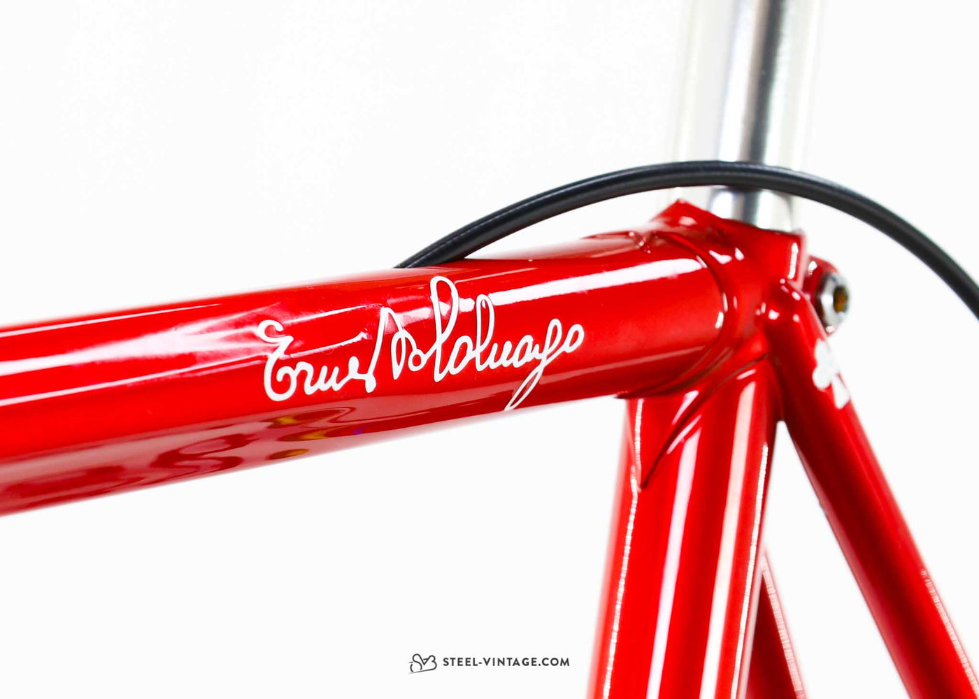 Colnago Master Vélo rouge Piu Saronni des années 1990 