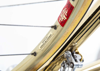 Colnago Super Oro 18 Karat vergoldetes Fahrrad