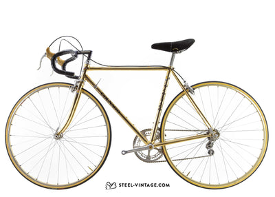 Colnago Super Oro 18 Karat vergoldetes Fahrrad