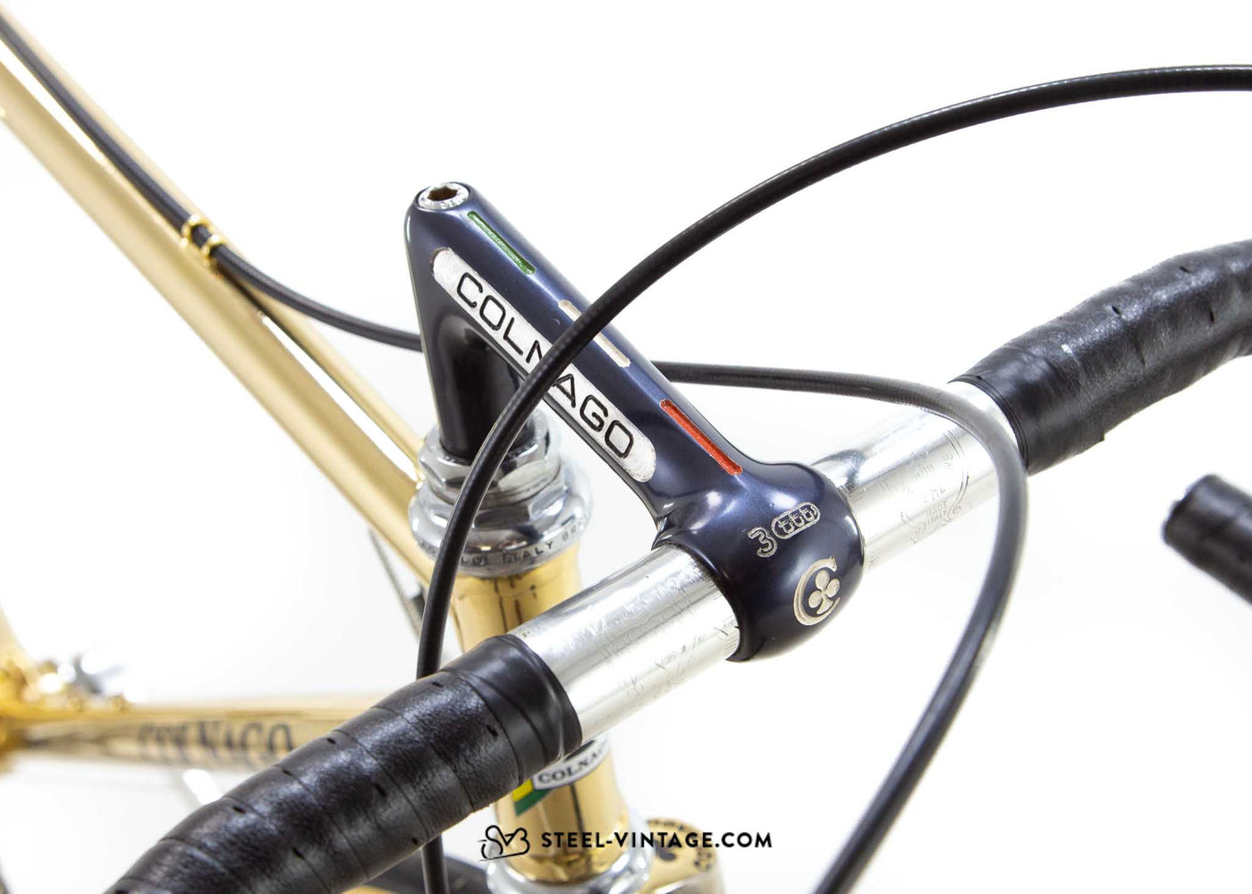 Colnago Super Oro 18 Karat vergoldetes Fahrrad