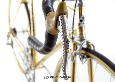 Colnago Super Oro 18 Karat vergoldetes Fahrrad