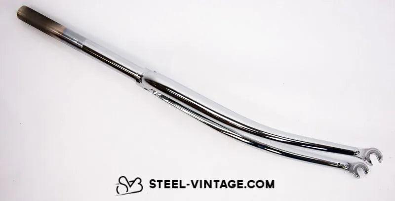 Classic 1" Racing Bicycle Fork Chromed Steel - Steel Vintage Bikes