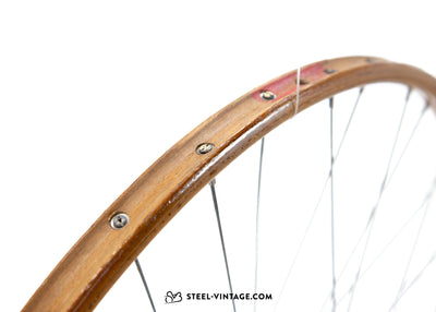 Vintage Wooden Wheelset - Steel Vintage Bikes