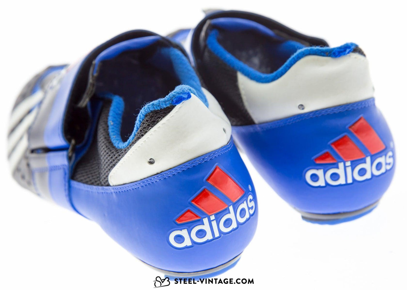 Adidas Tridynamic Blue Cycling Shoes NOS 43 1/3 - Steel Vintage Bikes