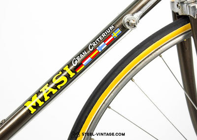 Alberto Masi Gran Criterium Classic Bicycle 1970s - Steel Vintage Bikes