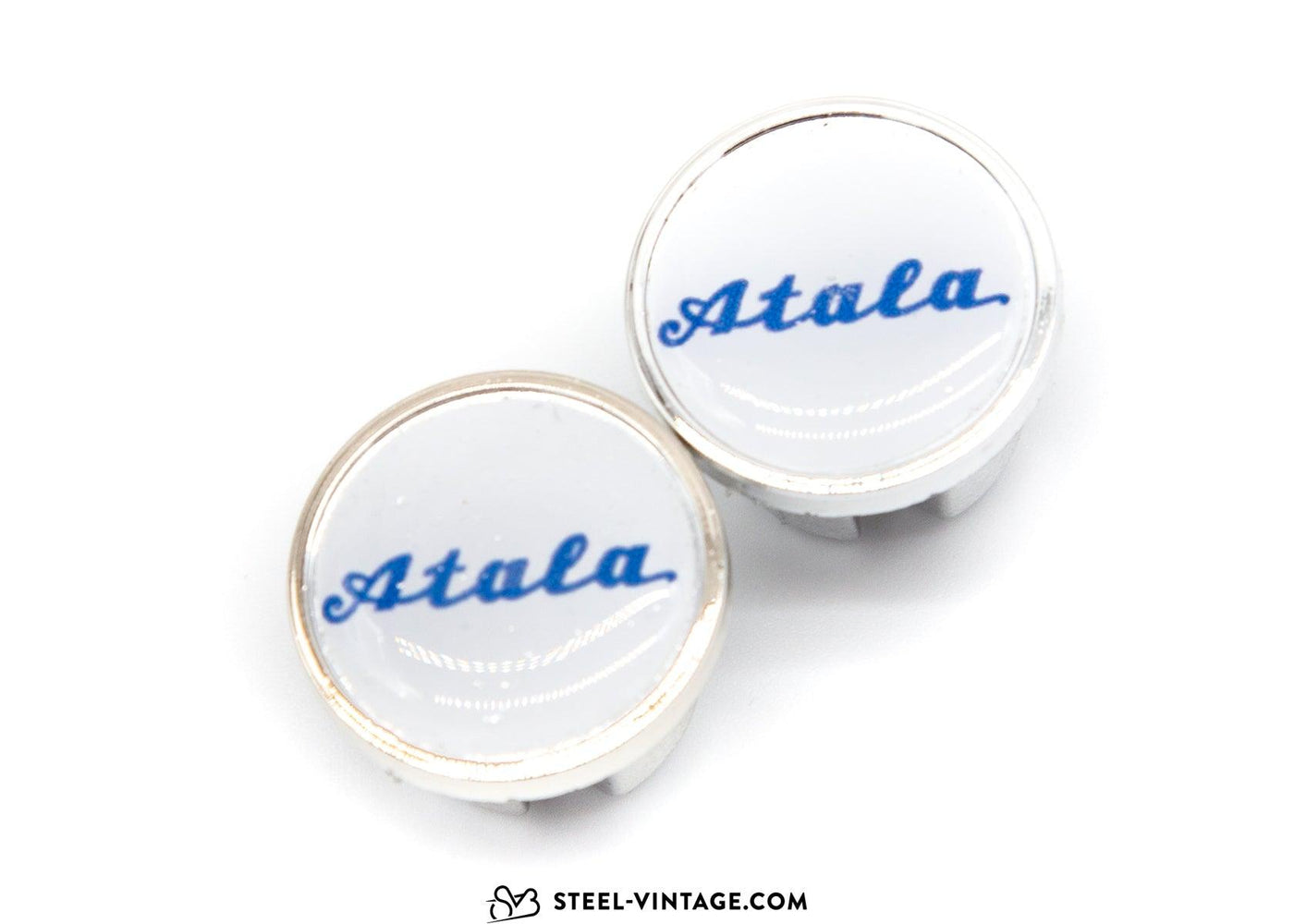 Atala White Handlebar End Plus - Steel Vintage Bikes