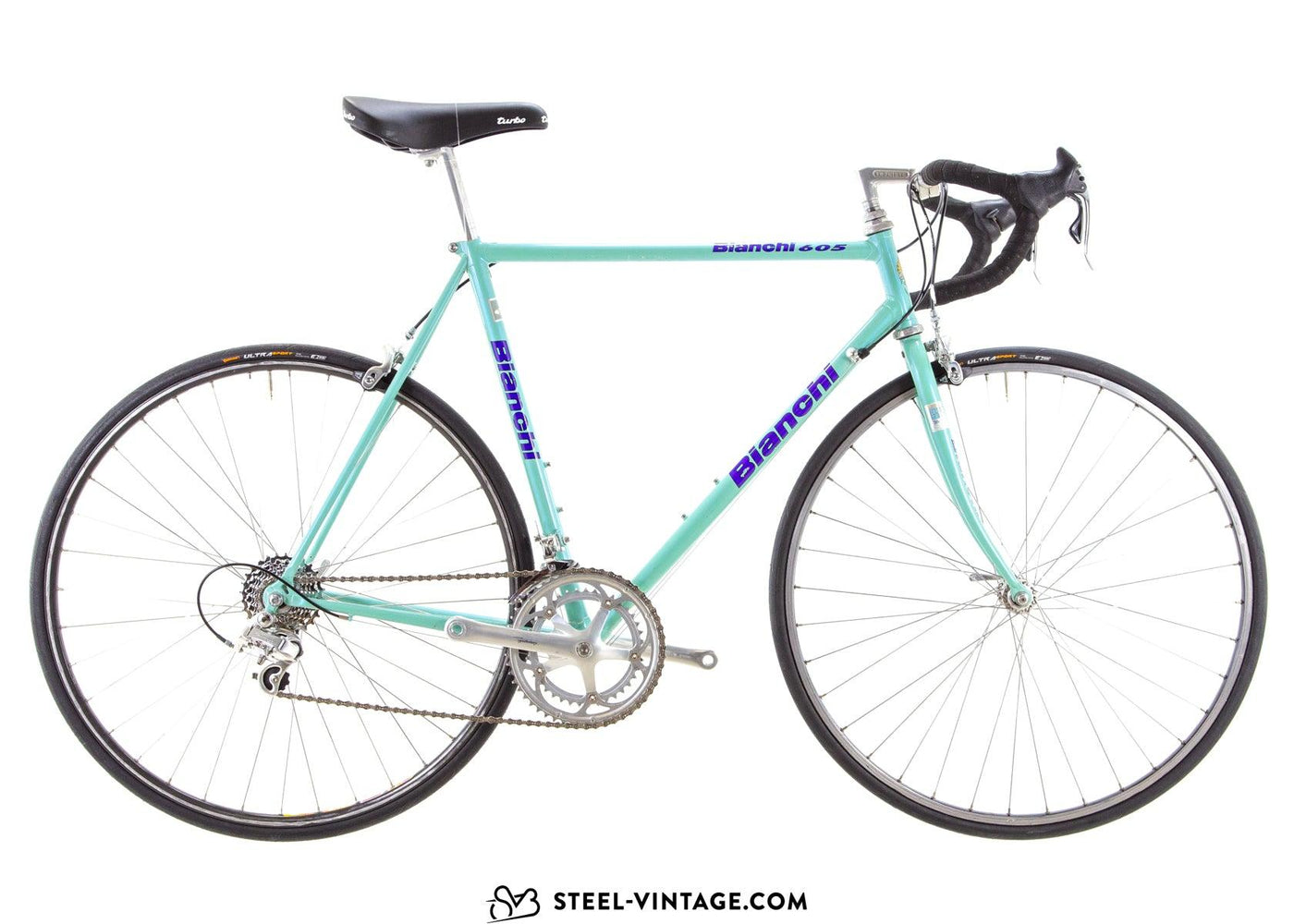 Bianchi 605 Celeste Road Bicycle 1990s - Steel Vintage Bikes