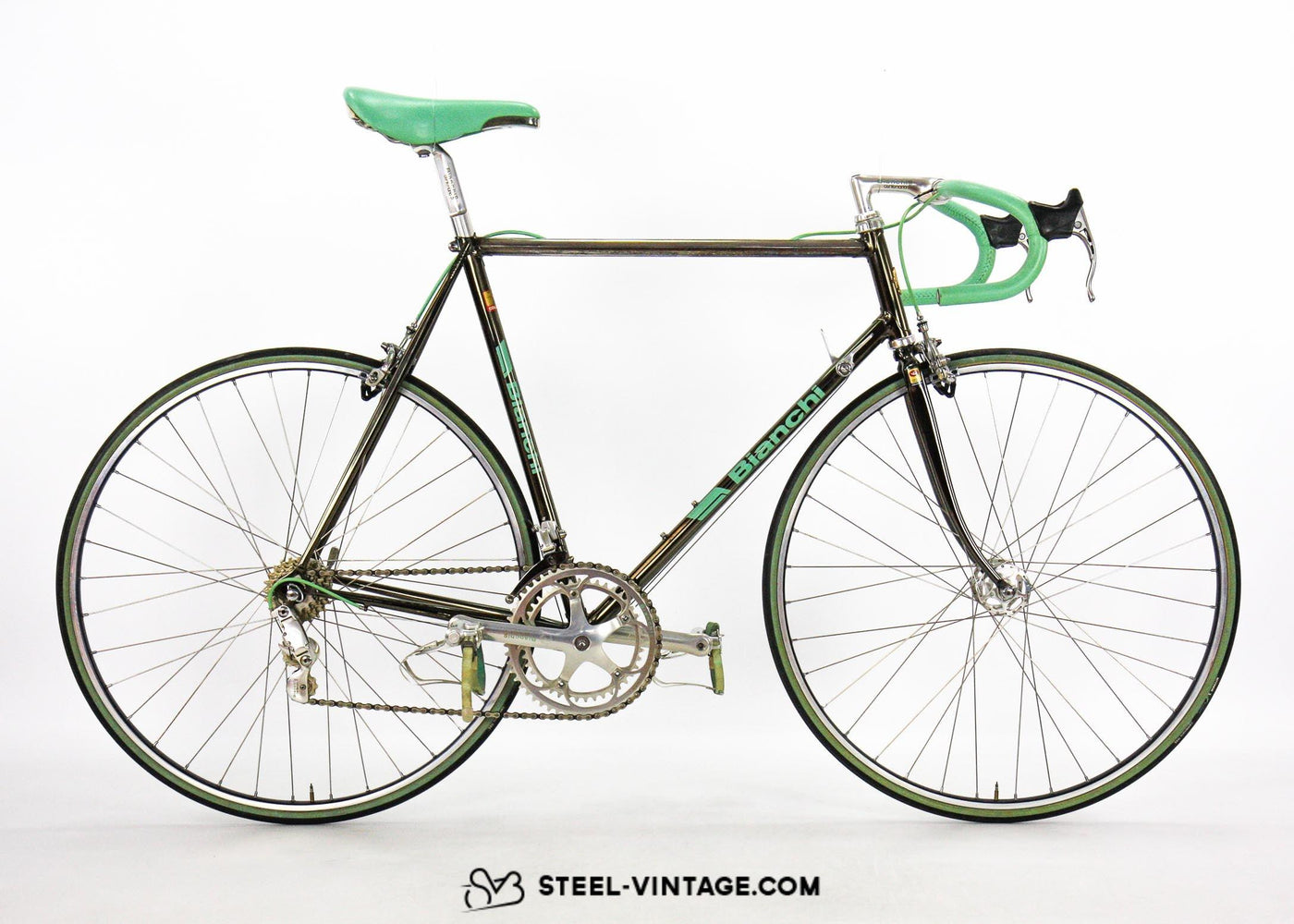 Bianchi Centenario Collectible Steel Road Bike 1985 - Steel Vintage Bikes