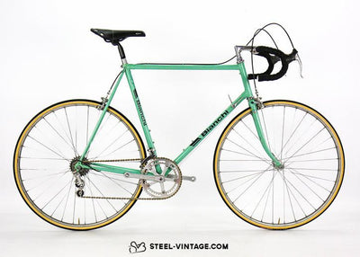 Bianchi Classic Steel Road Bike 1980s - Steel Vintage Bikes