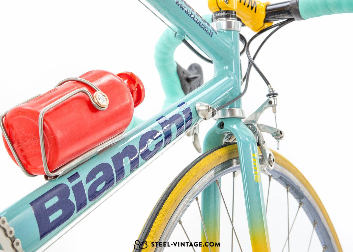 Bianchi Mercatone Uno Pantani Replica Bicycle | Steel Vintage Bikes