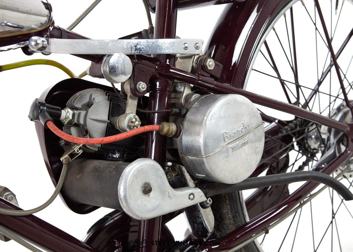 Bianchi Aquilotto Motor Bicycle 1953 - Steel Vintage Bikes