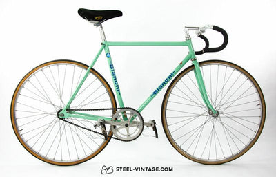 Bianchi Pista Vintage Track Bicycle from 1981 | Steel Vintage Bikes