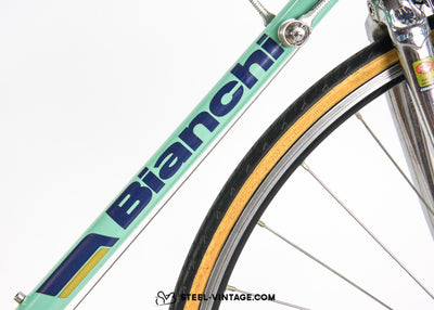 Bianchi Specialissima Celeste Vintage Road Bike - Steel Vintage Bikes