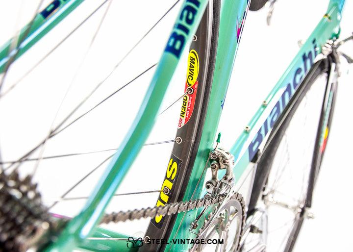 Steel Vintage Bikes - Bianchi Ti- Megatube Titanium Bicycle 1990s