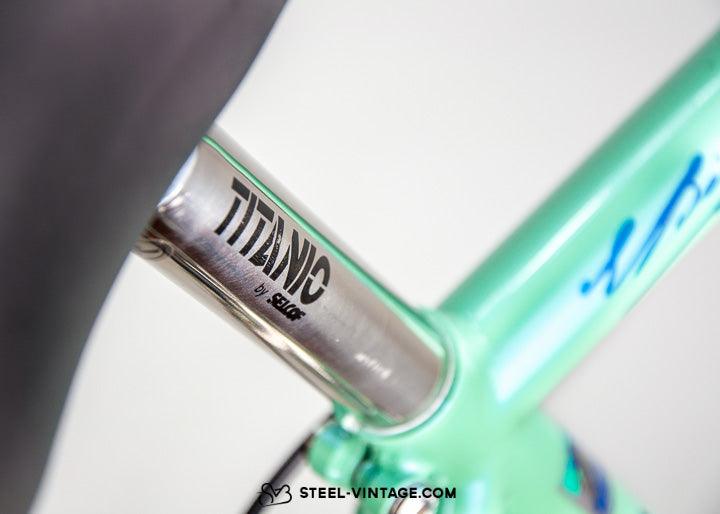 Steel Vintage Bikes - Bianchi Ti- Megatube Titanium Bicycle 1990s