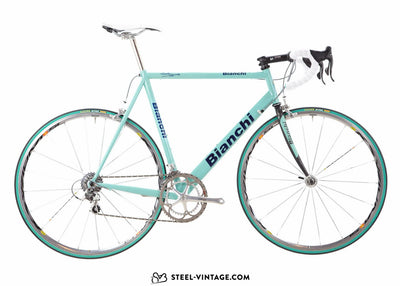 Bianchi Titanium Celeste Road Bicycle 2000s | Steel Vintage Bikes