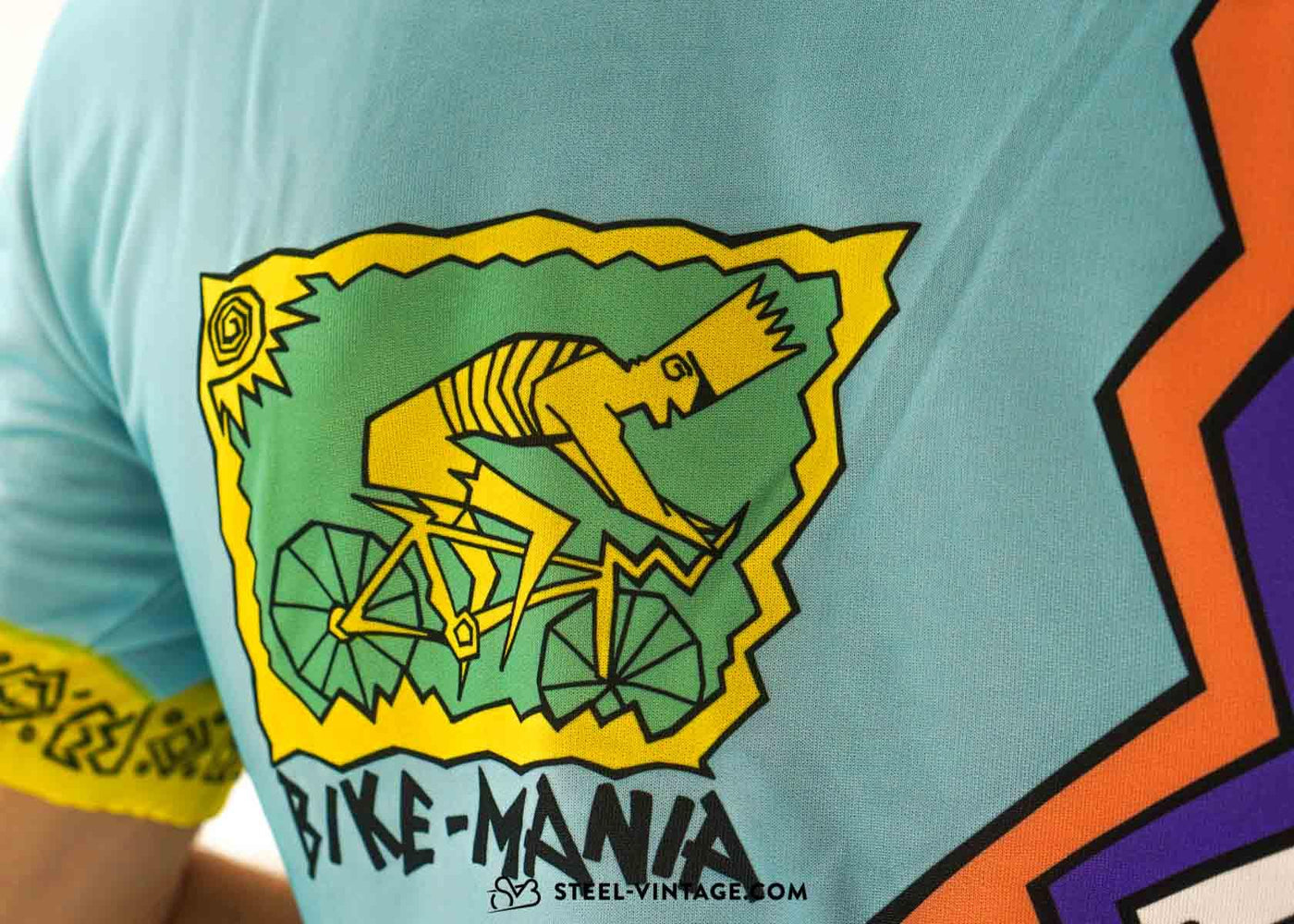 Bike Mania Cycling Jersey | Steel Vintage Bikes
