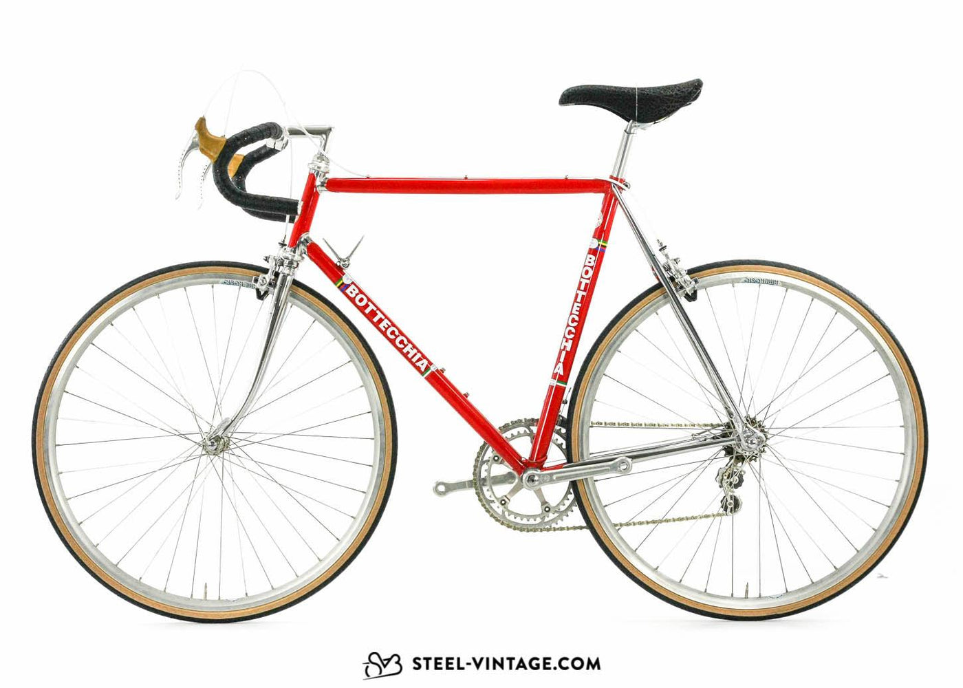 Bottecchia Oval Aero Road Bike 1980s - Steel Vintage Bikes