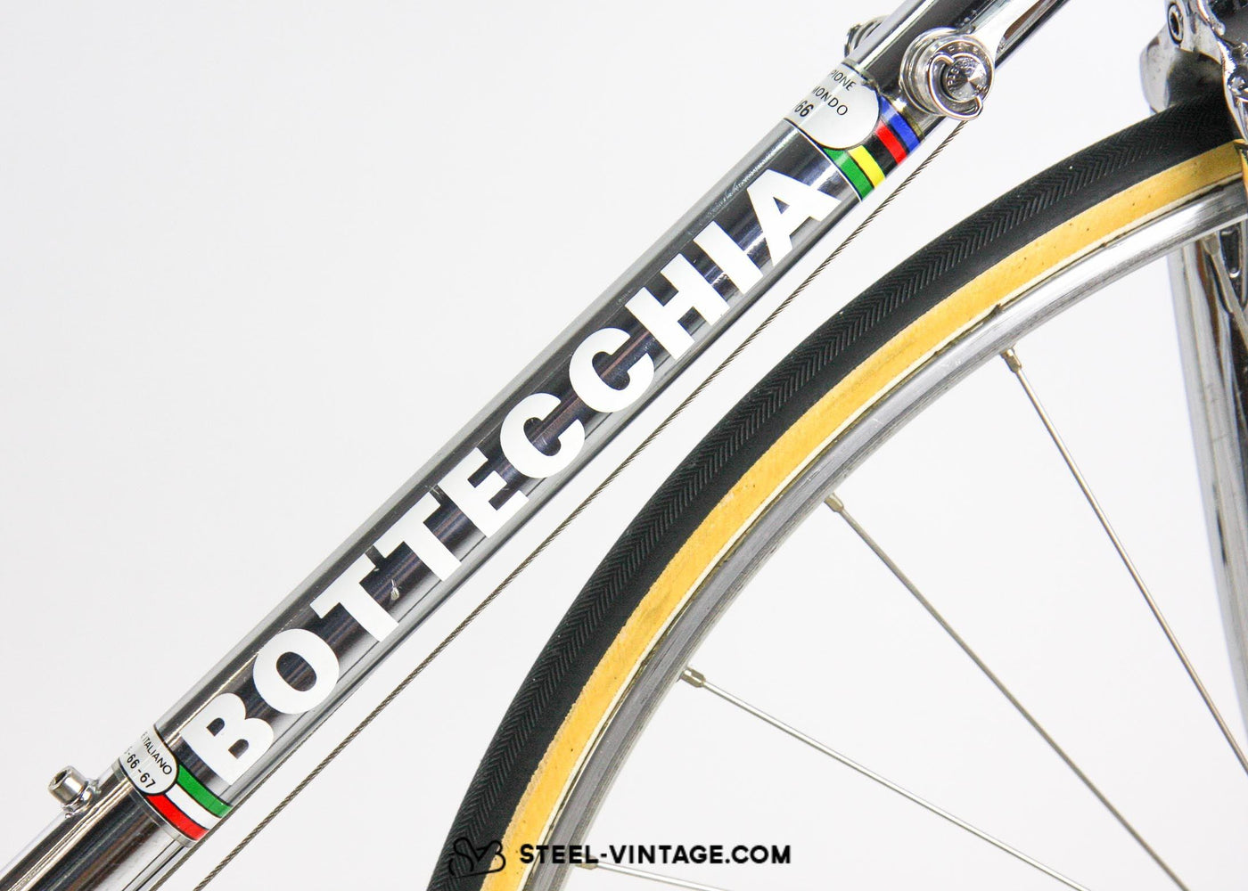 Bottecchia Professional Chromed 50th Anniversary Bike 1980s - Steel Vintage Bikes