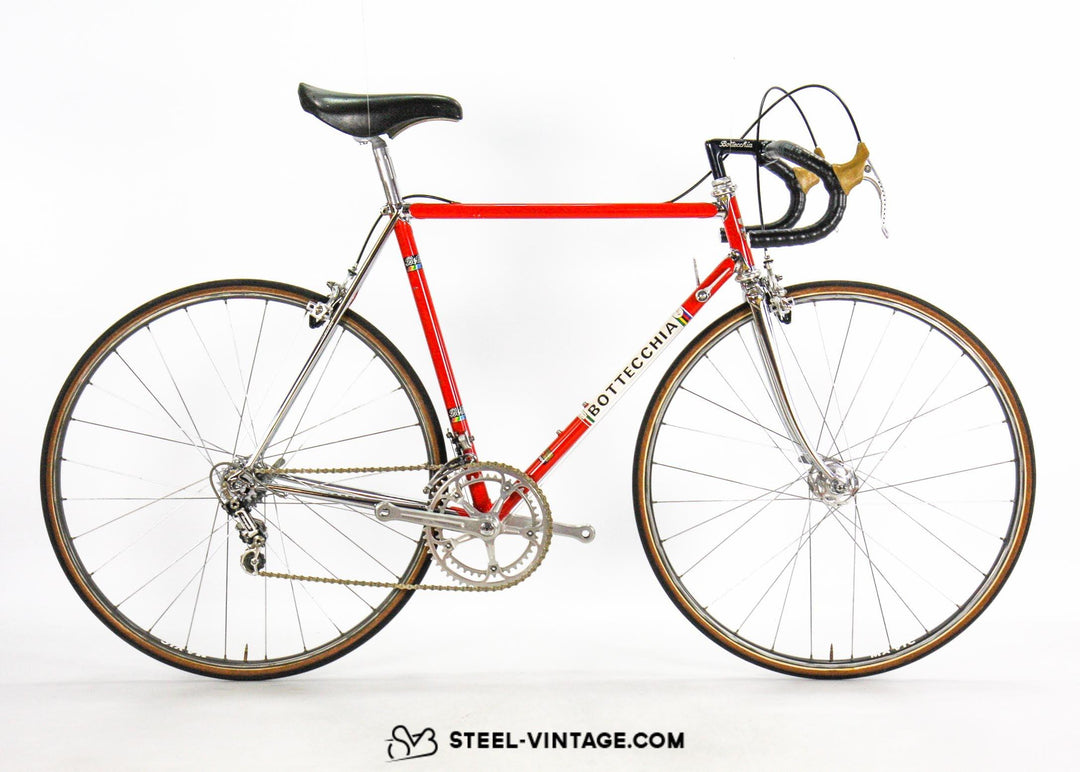 Steel Vintage Bikes - Bottecchia Professional Steel Road Bike 1980s