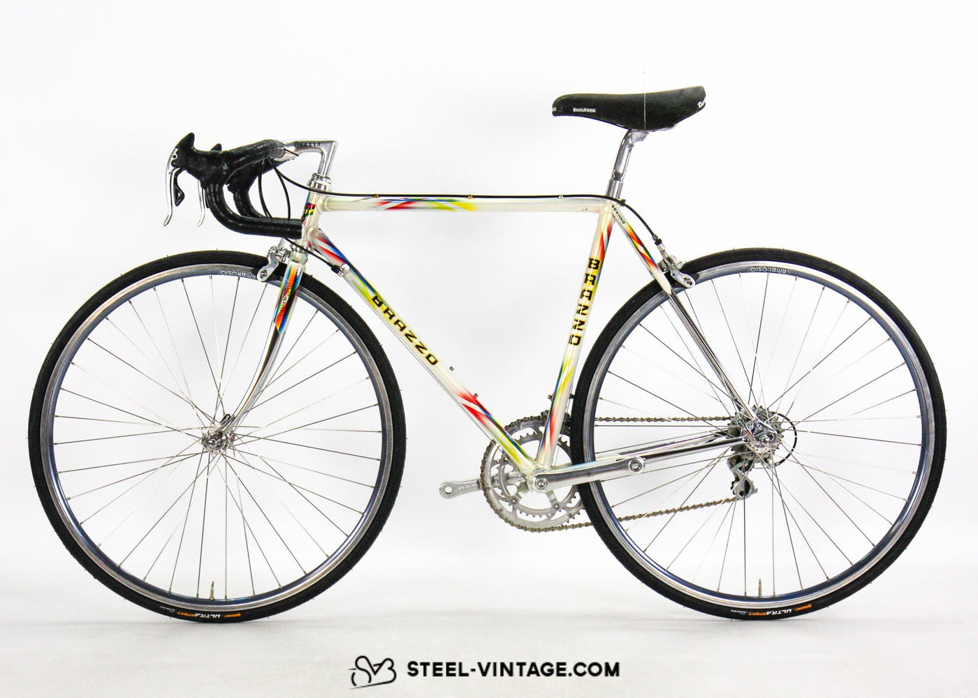 Brazzo Classic Italian Steel Road Bike - Steel Vintage Bikes