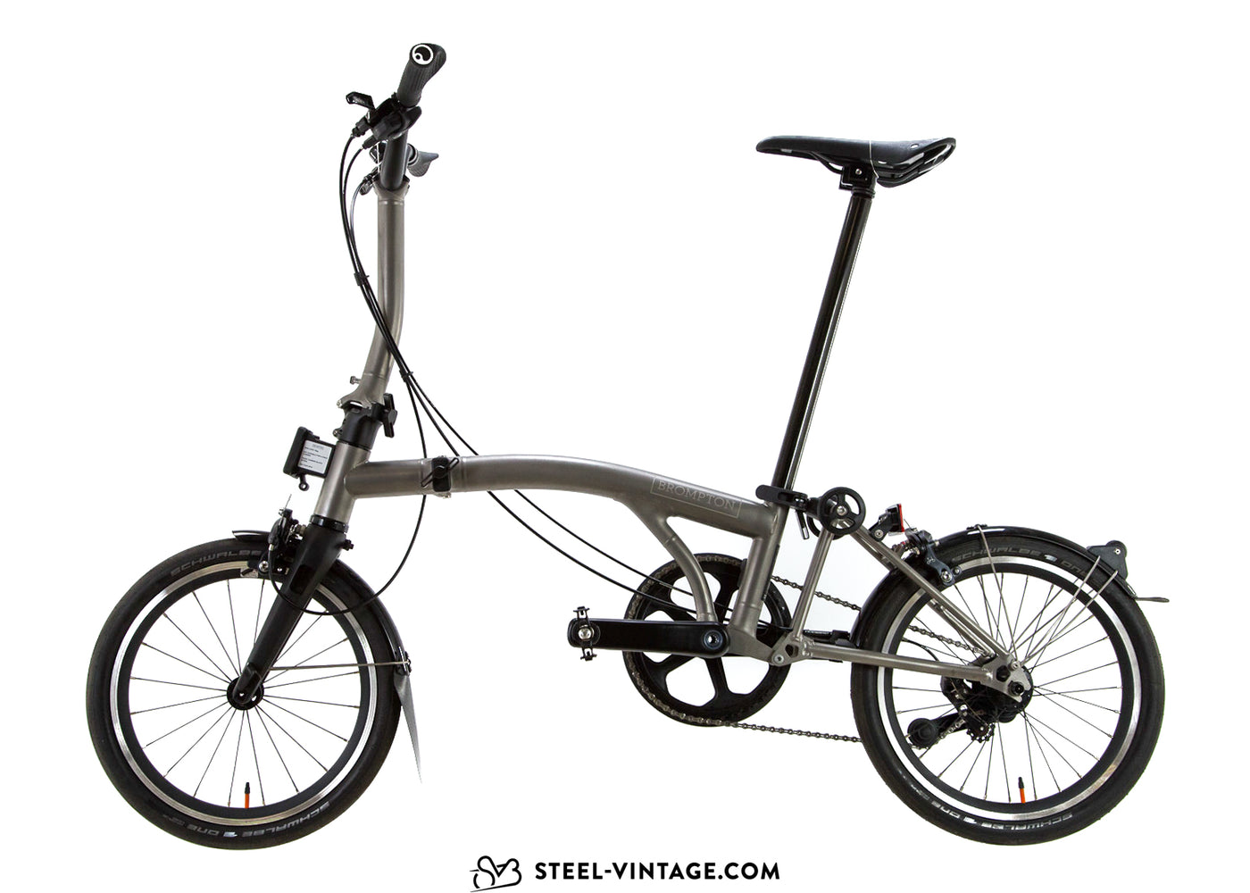 Brompton T Line 4 speed Titanium Folding Bicycle 2024