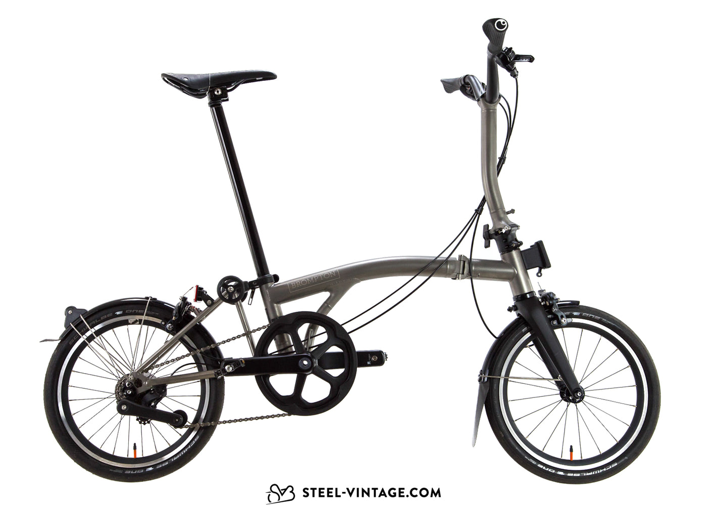 Brompton T Line 4 speed Titanium Folding Bicycle 2024