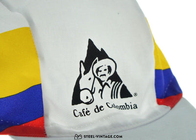 Café de Colombia Team Cycling Cap - Steel Vintage Bikes