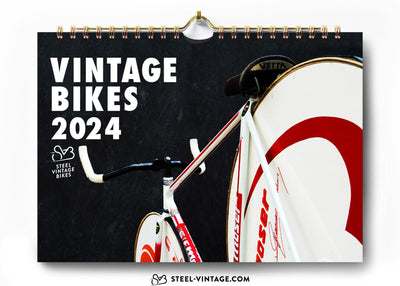 Vintage Bikes Small Wall Calendar 2024 - Steel Vintage Bikes