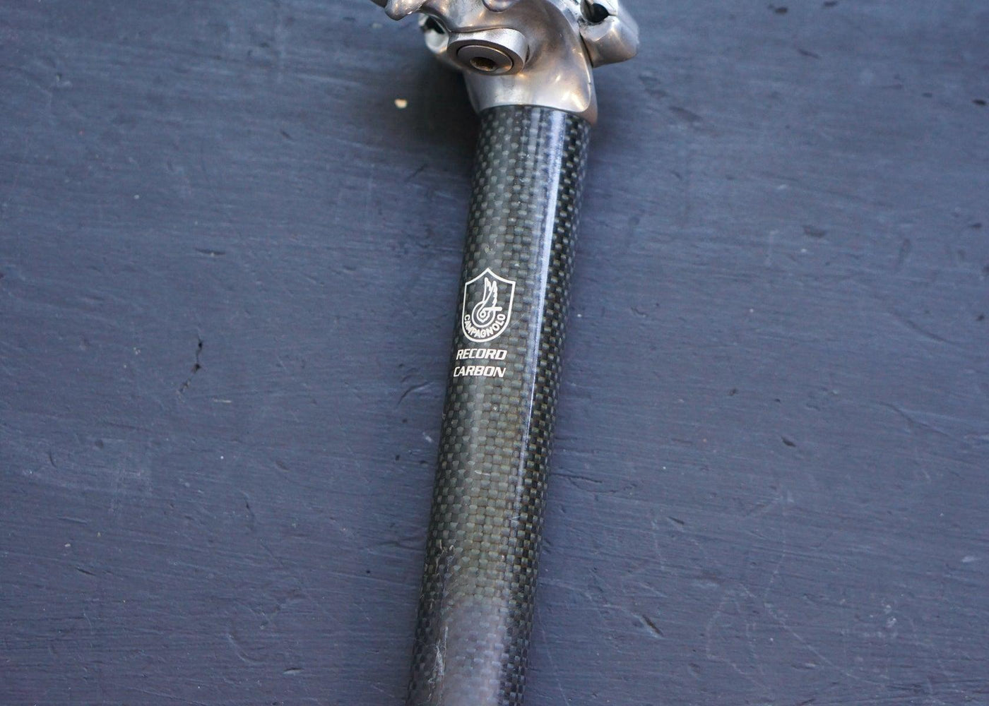 Campagnolo Record Carbon Seatpost - Steel Vintage Bikes