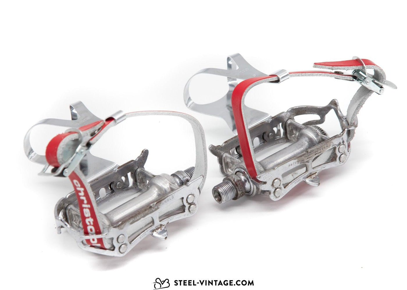 Campagnolo Record Strada Pedals - Steel Vintage Bikes