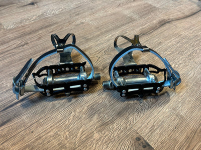 Campagnolo Super Record Pedals S-M - Steel Vintage Bikes