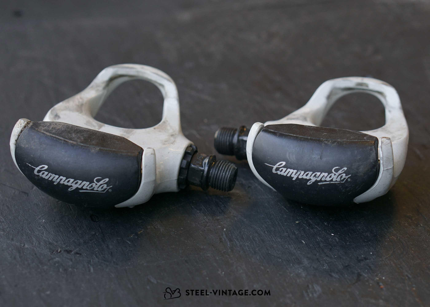 Campagnolo Veloce Clipless Pedals 1990s | Steel Vintage Bikes
