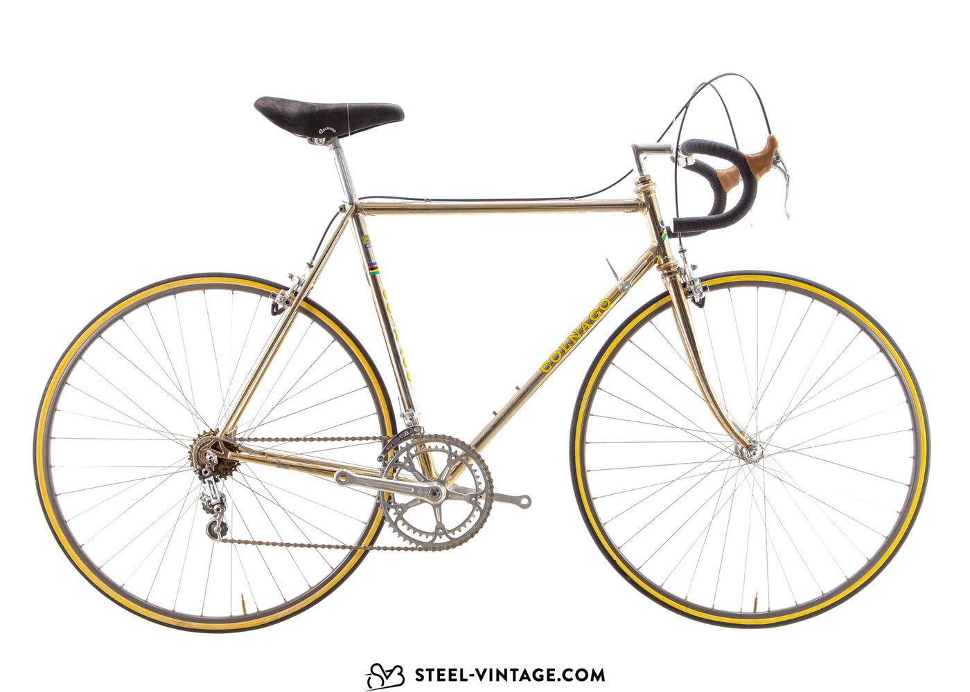 Colnago Messico Oro Oro Road Bicycle anni '70