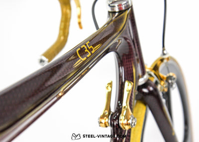 Colnago C35 Ferrari Gold Collectible Road Bike - Steel Vintage Bikes