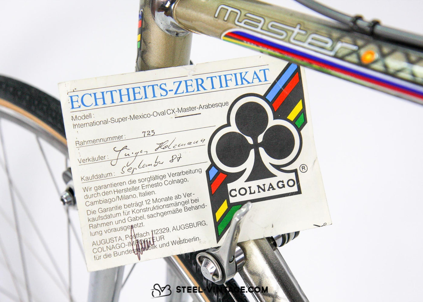Colnago Master Classic Racing Bike 1986 - Steel Vintage Bikes