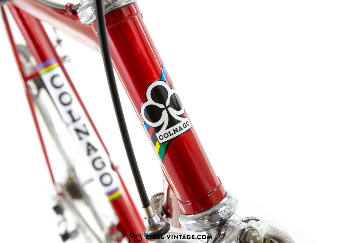 Colnago Nuovo Mexico Saronni Red Road Bike 1980s - Steel Vintage Bikes