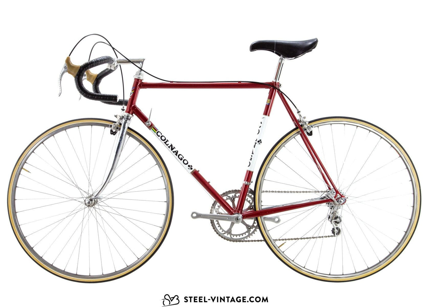 Colnago Super Saronni Red Road Bike 1981 - Steel Vintage Bikes