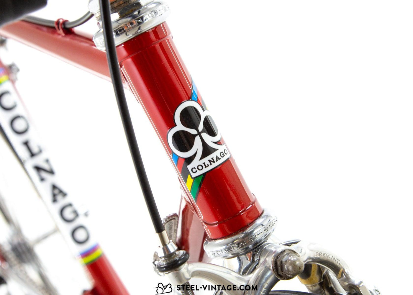 Colnago Super Saronni Red Road Bicycle 1980s - Steel Vintage Bikes