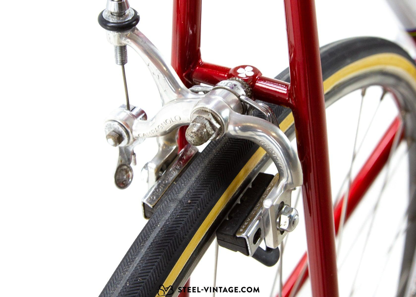 Colnago Super Saronni Red Road Bicycle 1980s - Steel Vintage Bikes