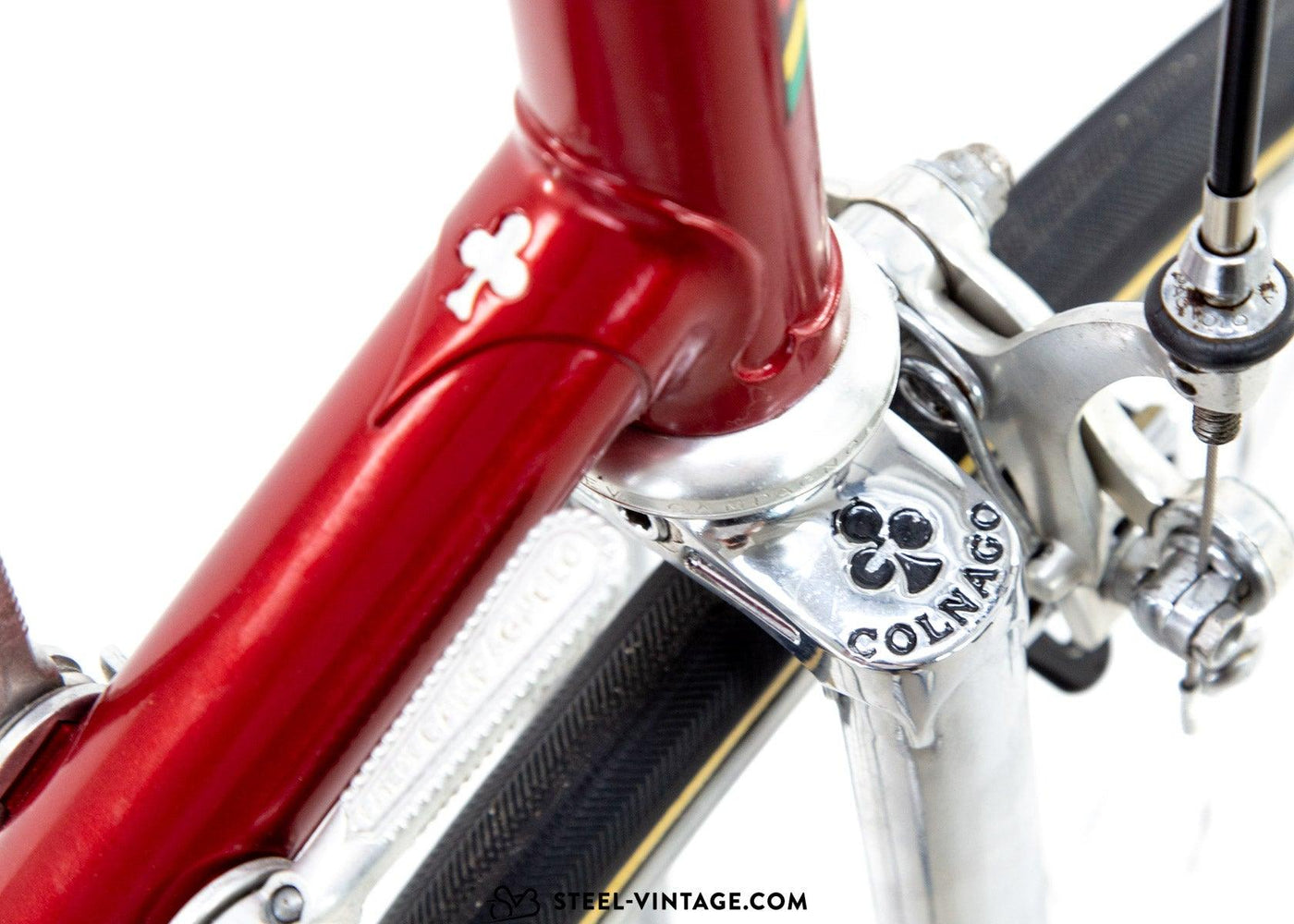 Colnago Super Saronni Red Road Bike 1981 - Steel Vintage Bikes