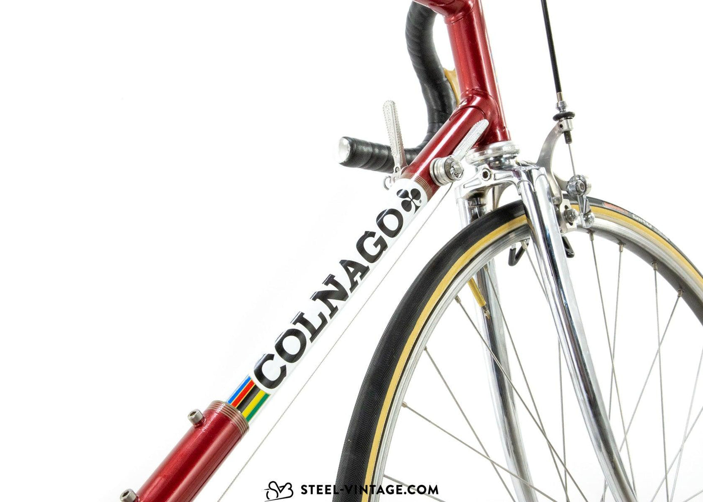 Colnago Super Saronni Red Road Bike 1981 - Steel Vintage Bikes