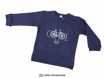 Cool Kid Baby Sweater - Steel Vintage Bikes