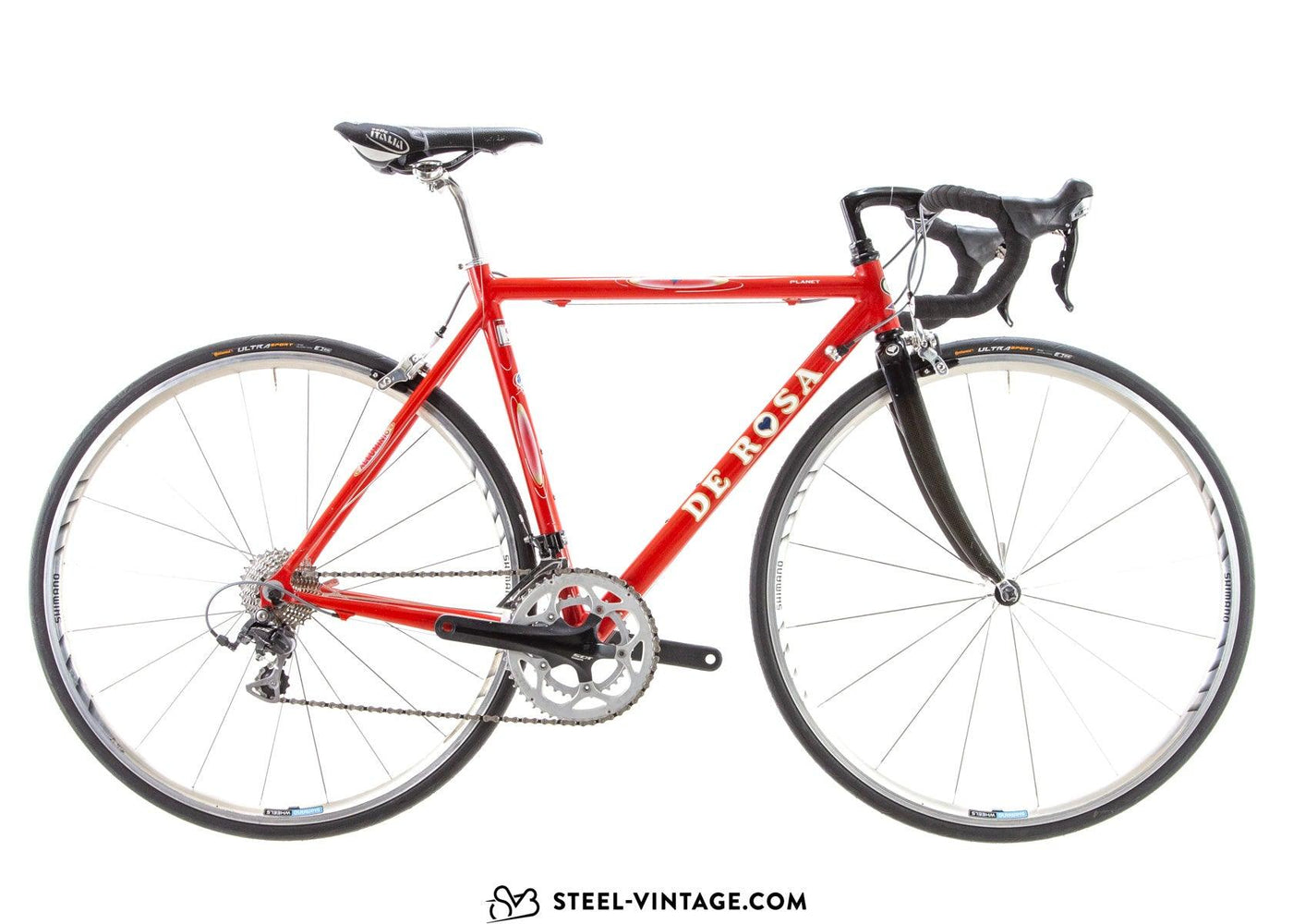 DE ROSA 「デローザ」 PROFESSIONAL 1990年頃 ロードバイク ビンテージ クロモリ 3722092500001 - ロードバイク