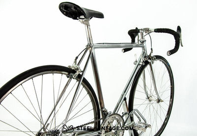 Depaintet matte chromed 1980s Road Bike - Steel Vintage Bikes