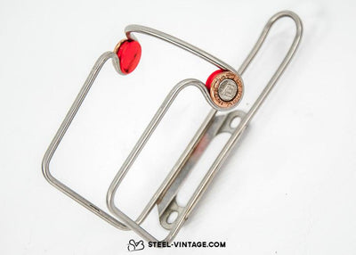 Elite Ciussi Inox Bottle Cage - Steel Vintage Bikes